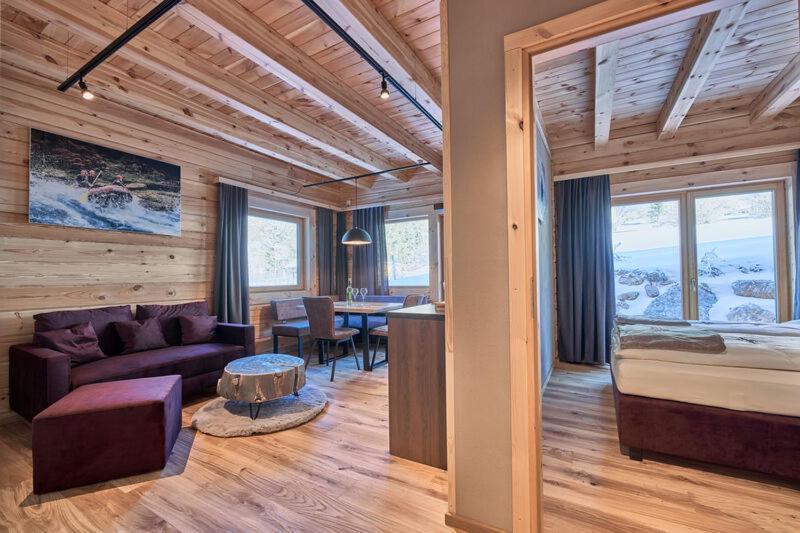 Naturparkresort Xeis Natur Apartments Johnsbach Экстерьер фото